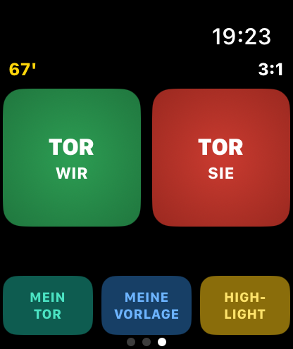 Watch Event-Erfassung
